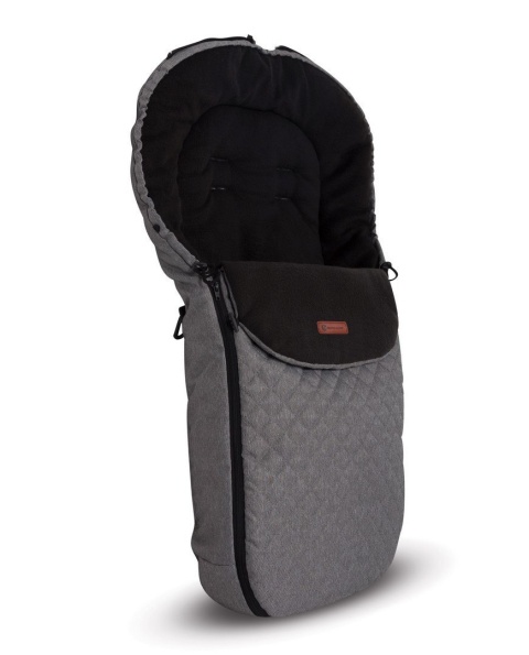 Euro-Cart Śpiworek śpiwór do wózka dziecięcego - grey fox