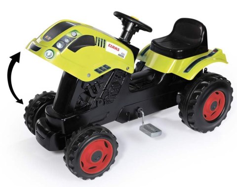Smoby Traktor Na Pedały Claas z Przyczepką