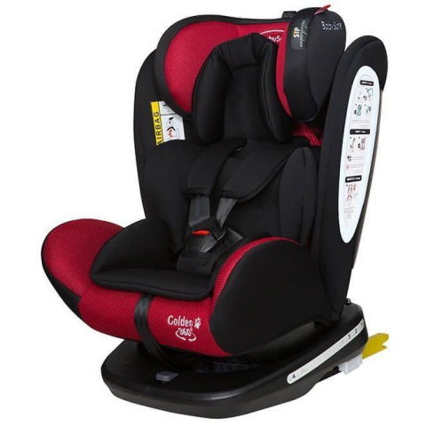 GOLDEN 360 BabySafe 0-36kg obrotowy fotelik samochodowy z IsoFix - szary