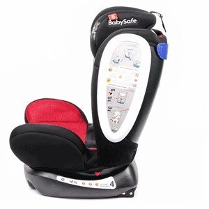 GOLDEN 360 BabySafe 0-36kg obrotowy fotelik samochodowy z IsoFix - szary