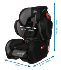 HUSKY SIP Limited Edition BabySafe fotelik 9-36kg System Ochrony Bocznej - szary