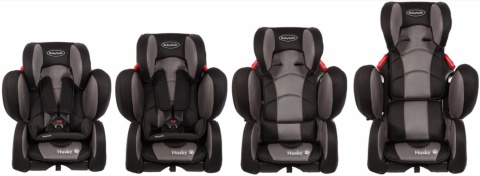 HUSKY SIP SIDE BabySafe fotelik 9-36kg System Ochrony Bocznej - brązowy