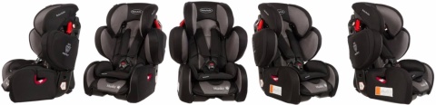 HUSKY SIP SIDE BabySafe fotelik 9-36kg System Ochrony Bocznej - czarny