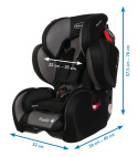 HUSKY SIP SIDE BabySafe fotelik 9-36kg System Ochrony Bocznej - czerwony