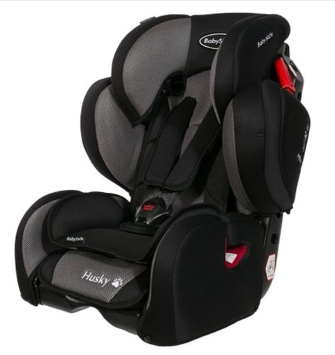 HUSKY SIP SIDE BabySafe fotelik 9-36kg System Ochrony Bocznej - szary