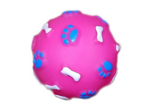 Piłka x2 szt gumowa piłeczka piszcząca dla psa