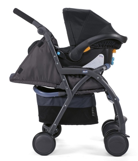 SimpliCity Top Chicco wózek spacerowy kompaktowy lekki funkcyjny Hit - grey