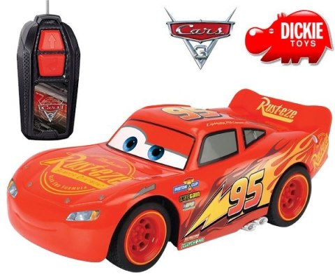 JADA Disney Auta Zygzak McQueen Cars RC Zdalnie Sterowany 1:32