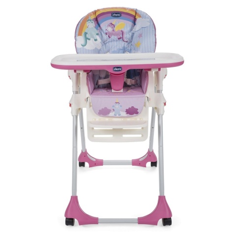 POLLY EASY 6m+ CHICCO krzesełko do karmienia - Unicorn