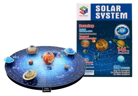 Puzzle 3D Układ Słoneczny Planety 146 Elementów