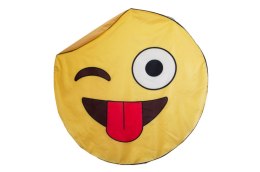 Szybkoschnąca mata plażowa 135cm wzór Emoji Tongue