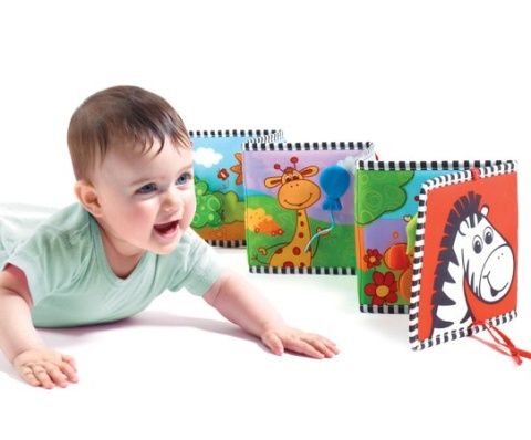 Tiny Love Double-Sided First Book TL16012004 moja pierwsza ksiażeczka interaktywna - dwustronna