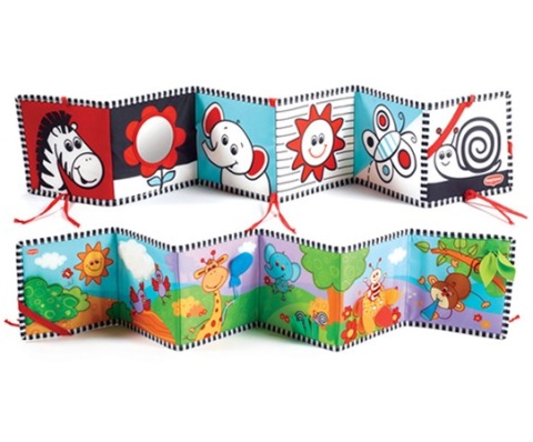 Tiny Love Double-Sided First Book TL16012004 moja pierwsza ksiażeczka interaktywna - dwustronna