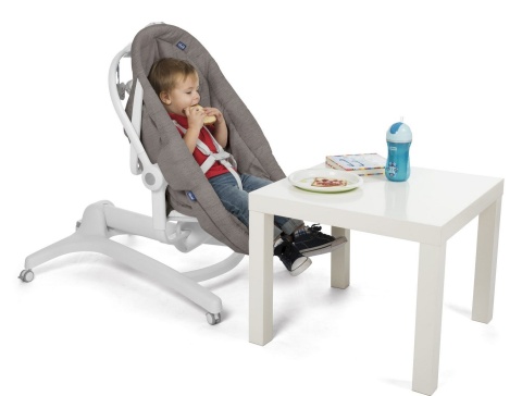 BABY HUG 4w1 leżaczek, kołyska, krzesełko do karmienia Chicco - Legend