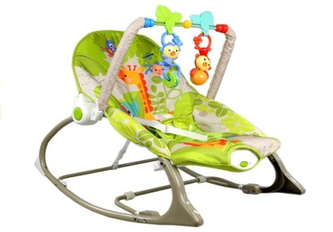 Leżaczek Bujaczek 3w1 Kołyska Fotelik do Karmienia