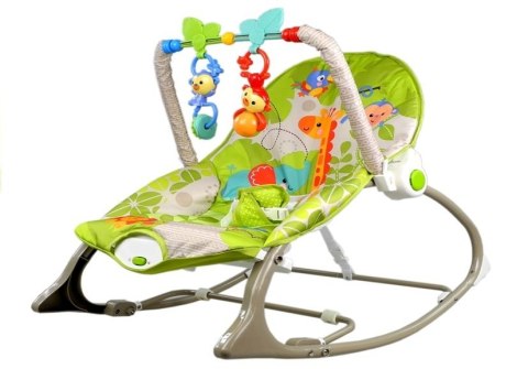 Leżaczek Bujaczek 3w1 Kołyska Fotelik do Karmienia