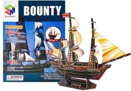 Puzzle 3D Kreatywne Duży Statek Bounty 125pcs