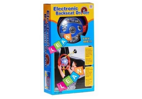 Kierownica Symulator Do Samochodu Z Przyssawkami Dla Dzieci Światła Dźwięki