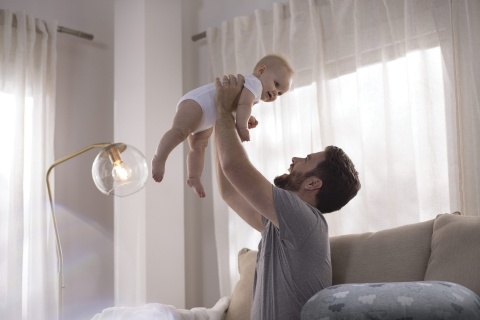 BOPPY Chicco poduszka rogal do karmienia dzieci - Clouds