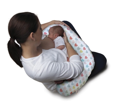 BOPPY Chicco poduszka rogal do karmienia dzieci - Hearts