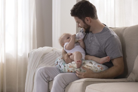 BOPPY Chicco poduszka rogal do karmienia dzieci - Modern Woodland