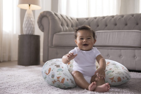 BOPPY Chicco poduszka rogal do karmienia dzieci - Modern Woodland