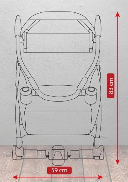 EOS Camarelo wózek spacerowy E-02