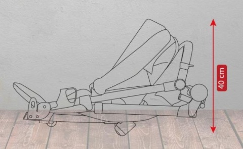 EOS Camarelo wózek spacerowy E-03