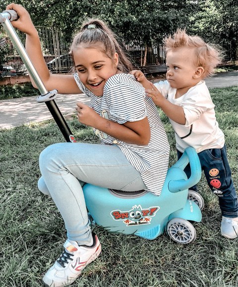 Milly Mally Jeździk SNOOP! 3w1 BLUE