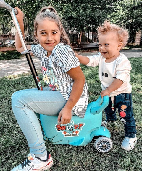 Hulajnoga/Jeździk SNOOP! 3w1 GREEN