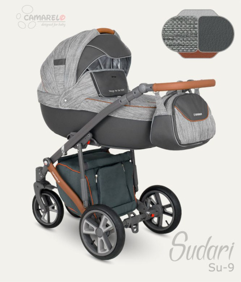SUDARI Camarelo 3w1 wózek wielofunkcyjny z fotelikiem KITE 0-13kg Polski Produkt - Su-9
