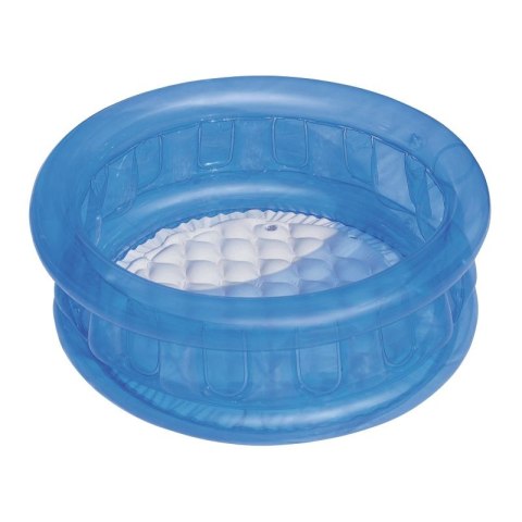 BESTWAY 51112 MINI BASENIK TRANSPARENTNY 64cm x 24cm NIEBIESKI