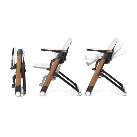 Peg Perego SIESTA Follow Me wielofunkcyjne krzesełko do karmienia - Berry