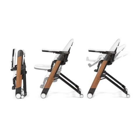 Peg Perego SIESTA Follow Me Wielofunkcyjne krzesełko do karmienia Cacao