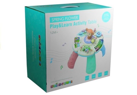 Stolik Edukacyjny Interaktywny Muzyczny Pianinko