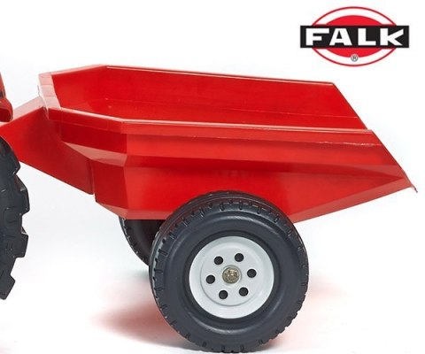 FALK Traktor LANDER Przycz. Otw. Mask. Czerw.