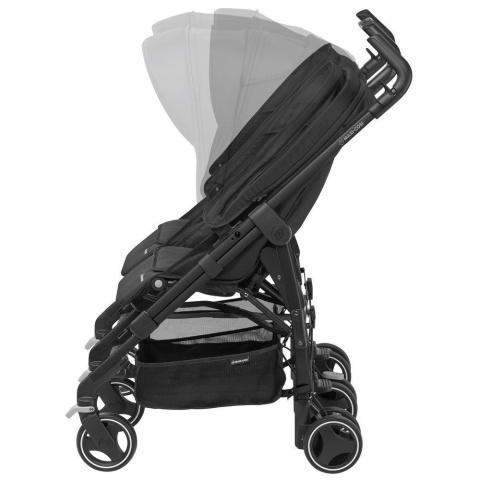 Dana For 2 Maxi-Cosi + 2 x fotelik Cabrio Fix - bliźniaczy wózek spacerowy vivid red