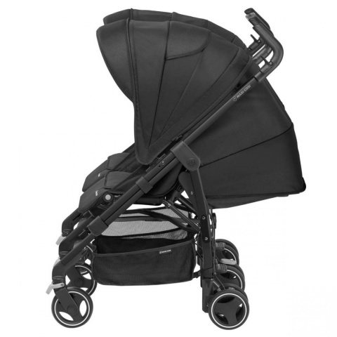 Dana For 2 Maxi-Cosi + 2 x fotelik Cabrio Fix - bliźniaczy wózek spacerowy vivid red