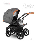 BALEO Camarelo 3w1 wózek wielofunkcyjny z fotelikiem KITE 0-13kg Polski Produkt kolor Ba-1