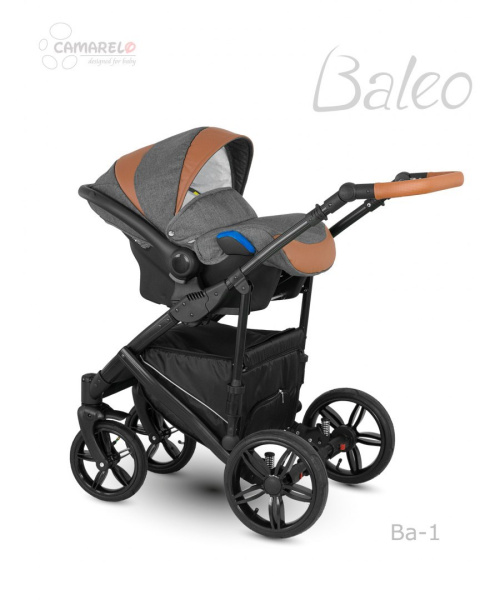 BALEO Camarelo 3w1 wózek wielofunkcyjny z fotelikiem KITE 0-13kg Polski Produkt kolor Ba-1