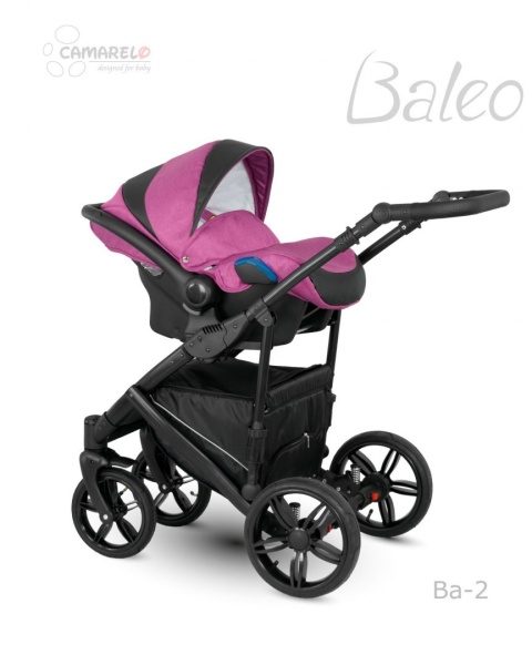 BALEO Camarelo 3w1 wózek wielofunkcyjny z fotelikiem KITE 0-13kg Polski Produkt kolor Ba-2