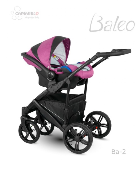 BALEO Camarelo 3w1 wózek wielofunkcyjny z fotelikiem KITE 0-13kg Polski Produkt kolor Ba-2