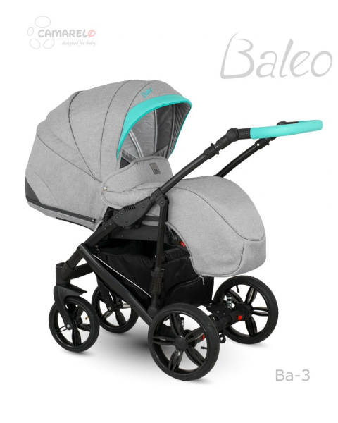 BALEO Camarelo 3w1 wózek wielofunkcyjny z fotelikiem KITE 0-13kg Polski Produkt kolor Ba-3