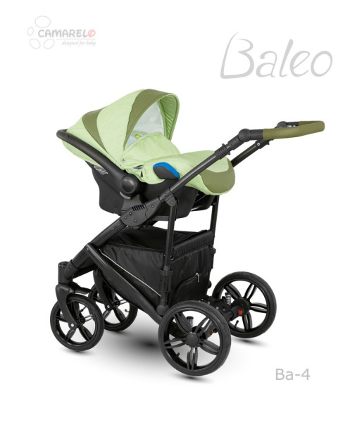 BALEO Camarelo 3w1 wózek wielofunkcyjny z fotelikiem KITE 0-13kg Polski Produkt kolor Ba-4