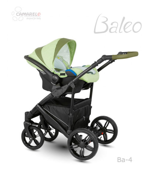 BALEO Camarelo 3w1 wózek wielofunkcyjny z fotelikiem KITE 0-13kg Polski Produkt kolor Ba-4