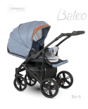 BALEO Camarelo 3w1 wózek wielofunkcyjny z fotelikiem KITE 0-13kg Polski Produkt kolor Ba-6