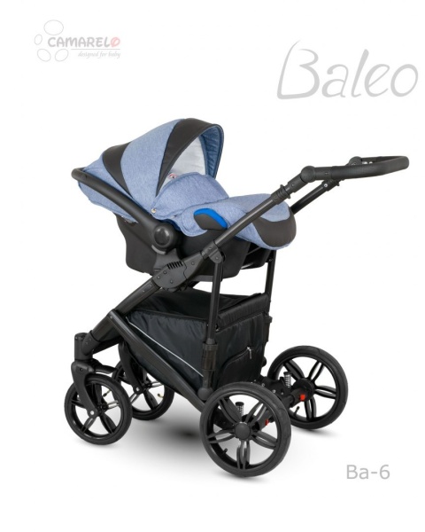 BALEO Camarelo 3w1 wózek wielofunkcyjny z fotelikiem KITE 0-13kg Polski Produkt kolor Ba-6