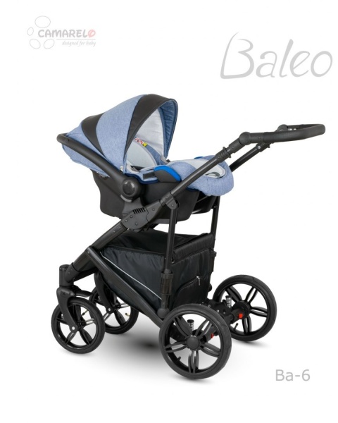 BALEO Camarelo 3w1 wózek wielofunkcyjny z fotelikiem KITE 0-13kg Polski Produkt kolor Ba-6