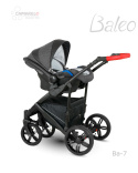 BALEO Camarelo 3w1 wózek wielofunkcyjny z fotelikiem KITE 0-13kg Polski Produkt kolor Ba-7