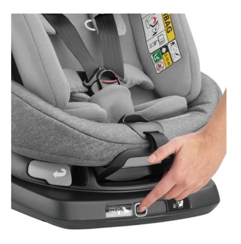 AxissFix Plus Maxi-Cosi od urodzenia do ok. 4lat 45-105 cm i-Size obrotowy fotelik 0-18kg IsoFix - Sparkling Blue